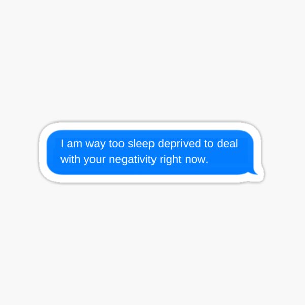 Sleep Deprived - Jake Peralta Sticker