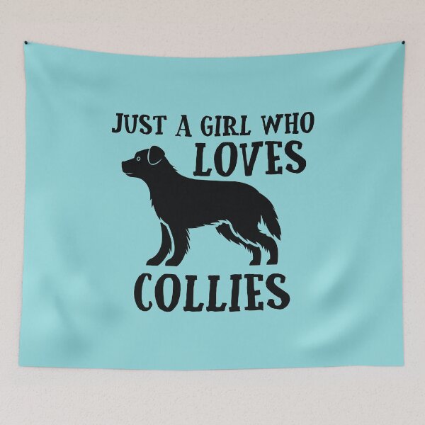 Aperçu de l'œuvre Juste une fille qui aime les collies créée et vendue par EstelleStar.