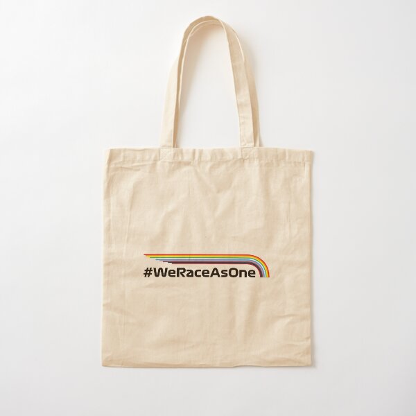 Race As One - Racing Rainbow Cotton Tote Bag