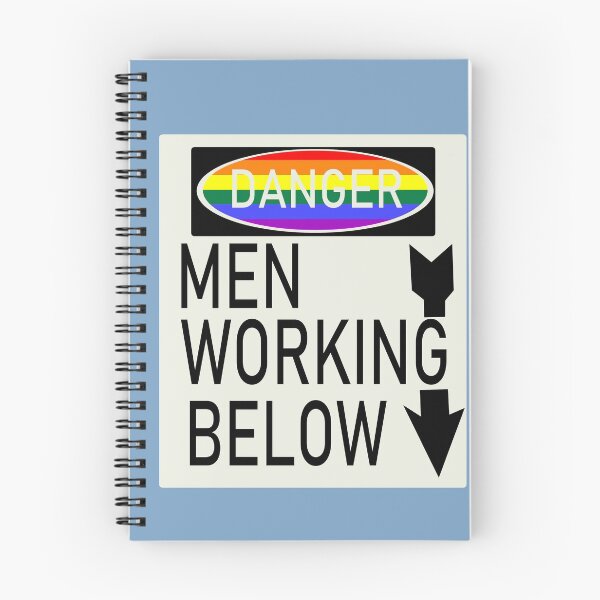 Item preview, Gay Men Working Below designed and sold by SimplyPride.