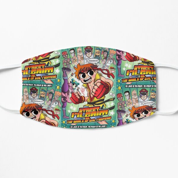 STREET PILGRIM VS. THE WORLD OF EVIL FIGHTERS Flat Mask