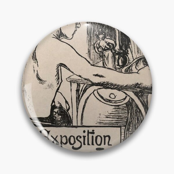 Item preview, retro 2e exposition la plume       designed and sold by CorasPosters.