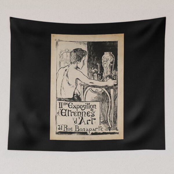 Item preview, retro 2e exposition la plume       designed and sold by CorasPosters.