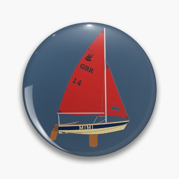 Item preview, Mirror Dinghy 14 'MIMI' designed and sold by RedBubbleBath.