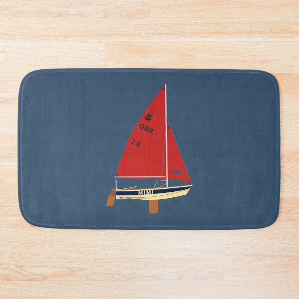 Item preview, Mirror Dinghy 14 'MIMI' designed and sold by RedBubbleBath.