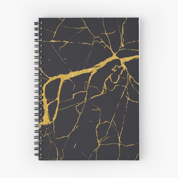 Artikelvorschau, Schwarz-Gold-Marmormuster entworfen und verkauft von virilamissa.