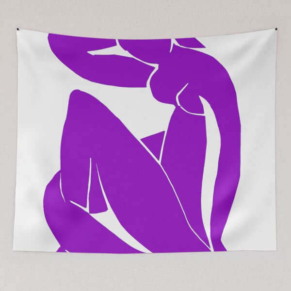 Artikelvorschau, Henri Matisse Blue Nude II Remix in Pink / Magenta entworfen und verkauft von SFTStudio.