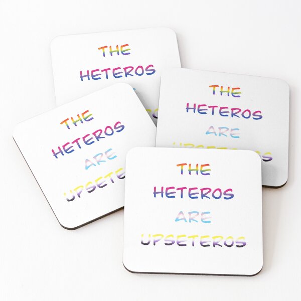 Artikelvorschau, Die Heteros sind Upseteros 1 entworfen und verkauft von Nonbinaryfrog.