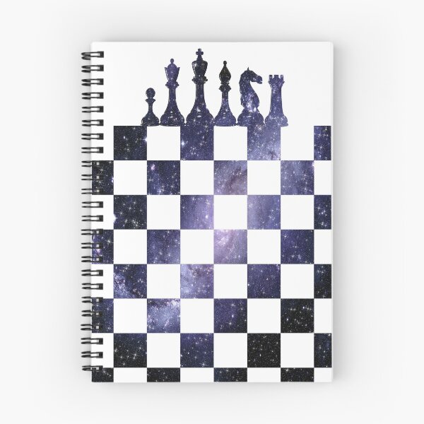 Item preview, Galaxy Chess Game Board Black Silver designed and sold by Jolly-Yosei.