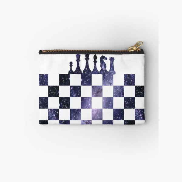 Item preview, Galaxy Chess Game Board Black Silver designed and sold by Jolly-Yosei.