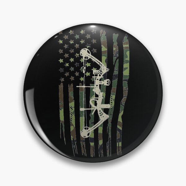 Item preview, Deer Hunting Bow Hunting Camouflage American Flag  designed and sold by Vanover Designs.