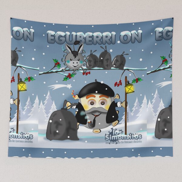 Item preview, eguberri on. El Olentzero at Christmas by Simonsitos designed and sold by simonsitos.