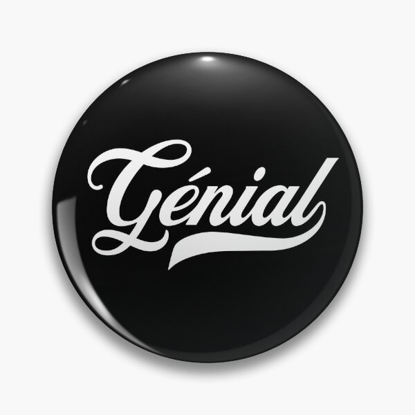Item preview, Brilliant French Expression Genial Funny designed and sold by AntiqueImages.