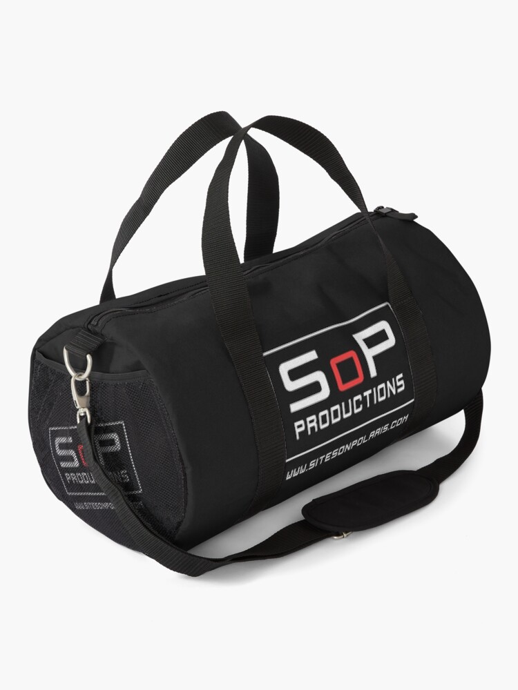 Alternate view of SoP logo - white Duffle Bag