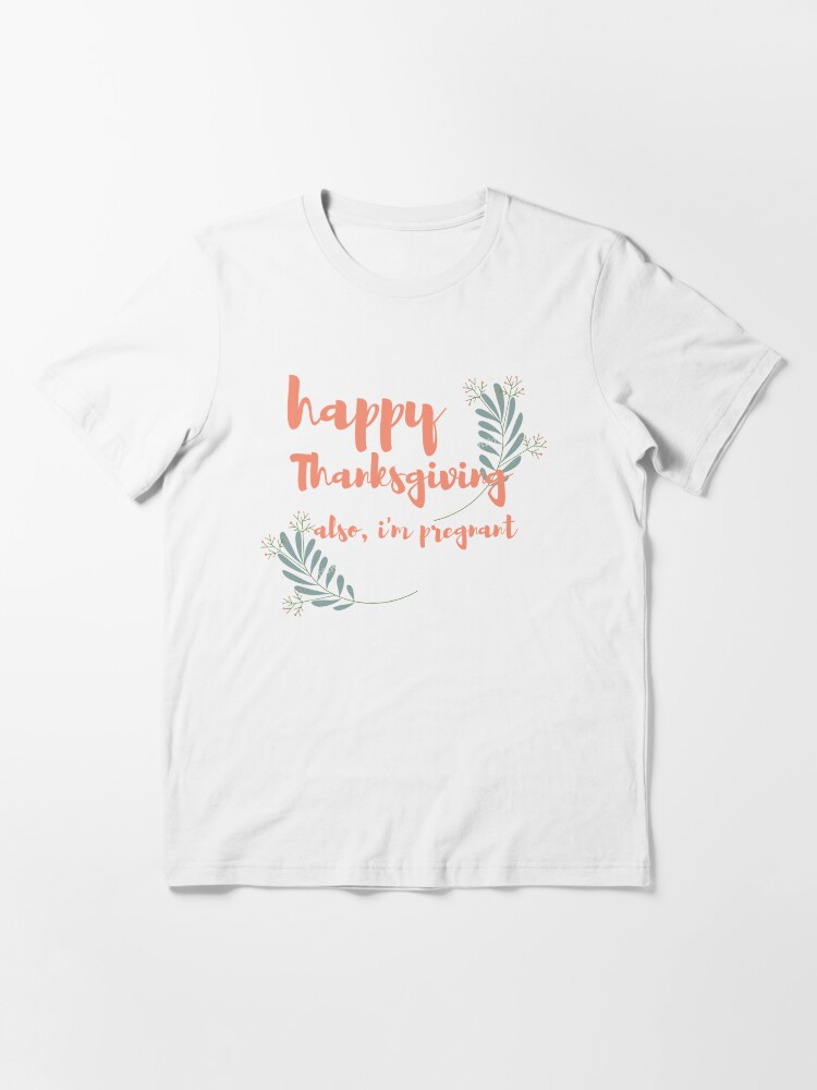 pregnant thanksgiving shirt