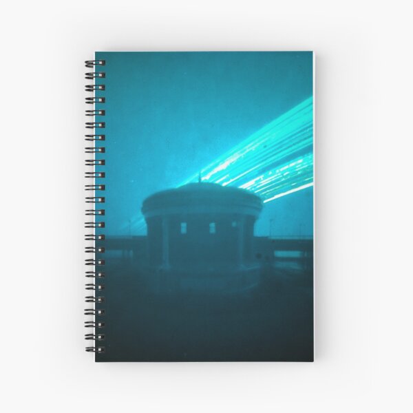 12 week exposure at Eastbourne Bandstand Spiral Notebook