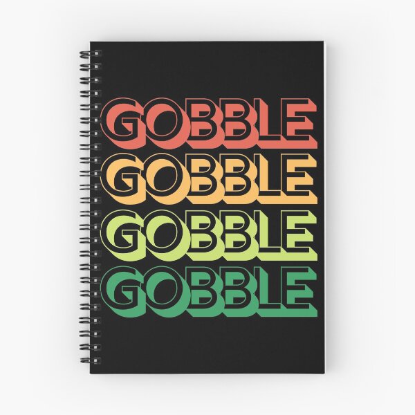 Item preview, Gobble Gobble Gobble Gobble Retro Thanksgiving Design designed and sold by up4tee.