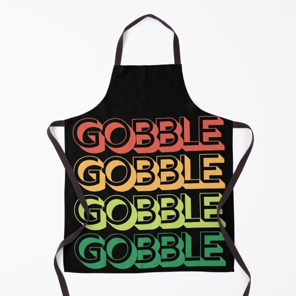 Item preview, Gobble Gobble Gobble Gobble Retro Thanksgiving Design designed and sold by up4tee.