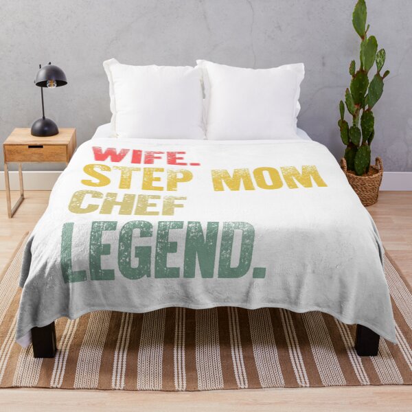 Item preview, Best Mother Women Funny Gift T Shirt Wife Step Mom Chef Legend designed and sold by Bendthetrend.