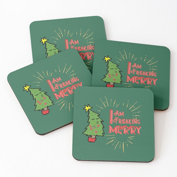 Item preview, I Am Freaking Merry Design designed and sold by BoBiBi Designs.