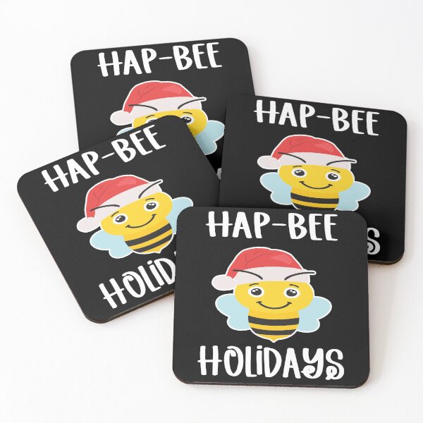 Item preview, Hap-Bee Holidays Christmas Christmas designed and sold by MooonTees.