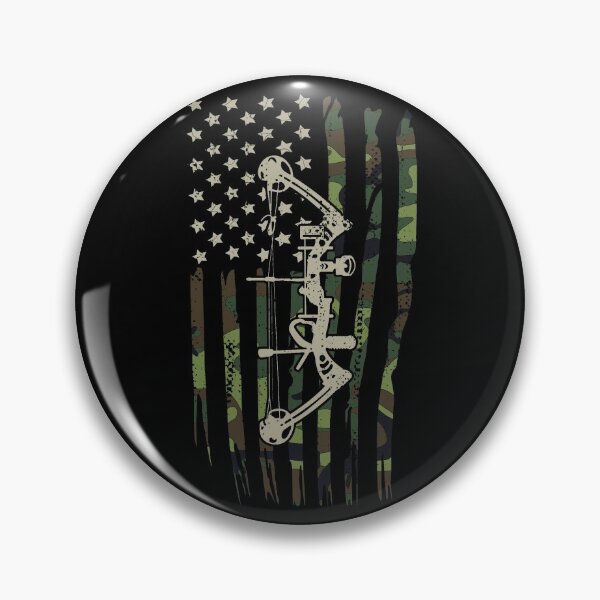 Item preview, Deer Hunting Bow Hunting Camouflage American Flag  designed and sold by Vanover Designs.
