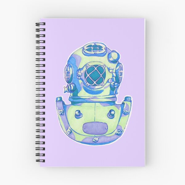 Item preview, Scuba Diver Helmet Ocean designed and sold by heidiloo.
