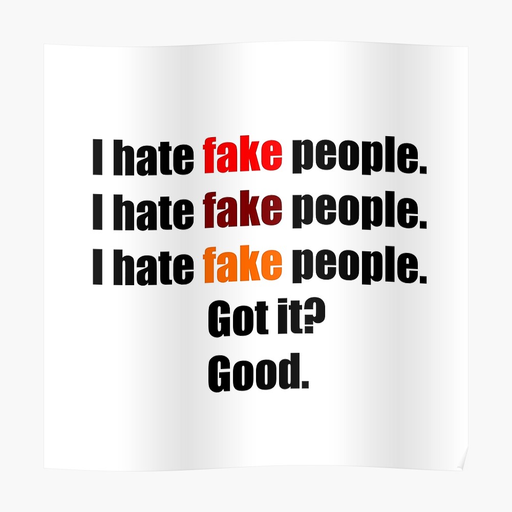 Fake People