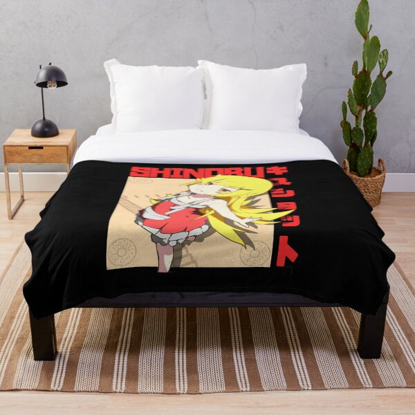 Oshino Shinobu Throw Blanket