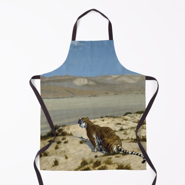Item preview, Tiger on the Watch (1888) - Jean Léon Gérôme designed and sold by SALON DES ARTS.