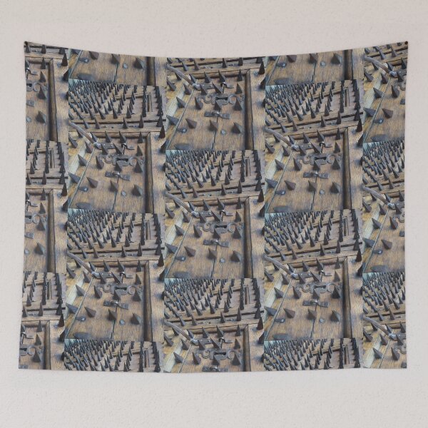 Item preview, Door with nails designed and sold by KNBS.