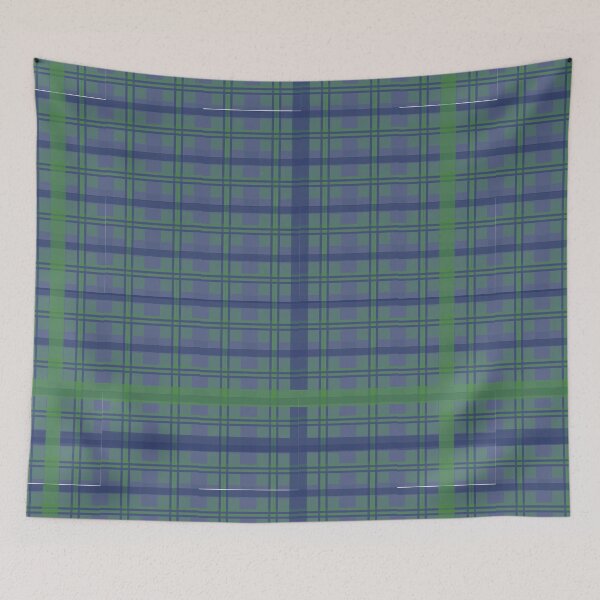 Item preview, Blue and Green Tartan Pattern designed and sold by SpookyKids.