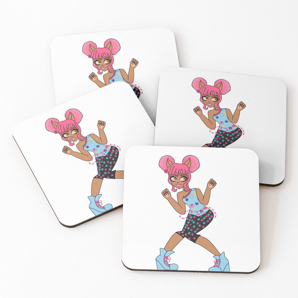 Item preview, Coasters (Set of 4) designed and sold by SkullNote.