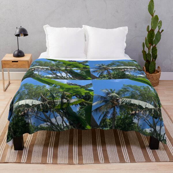 Item preview, Jamaica Beautiful - Coconut Trees and Plantain Trees and Blue-sky designed and sold by Twaingrant.