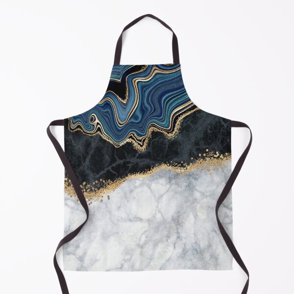 Item preview, blue white and gold marble pattern designed and sold by virilamissa.