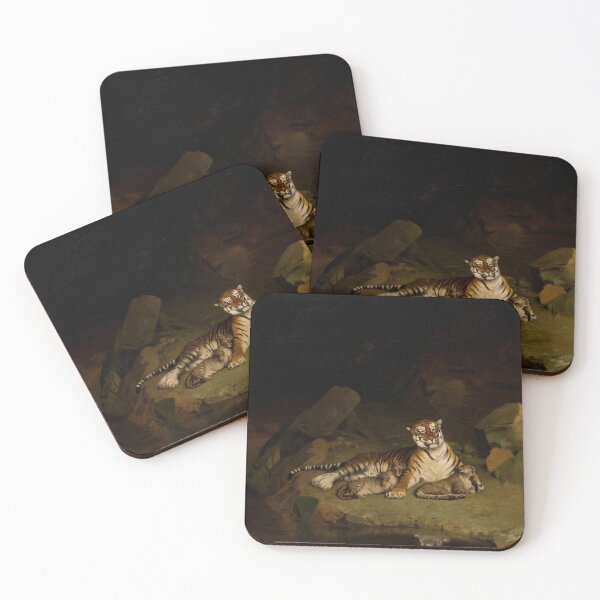 Item preview, Tiger and Cubs (1884) - Jean Léon Gérôme designed and sold by SALON DES ARTS.