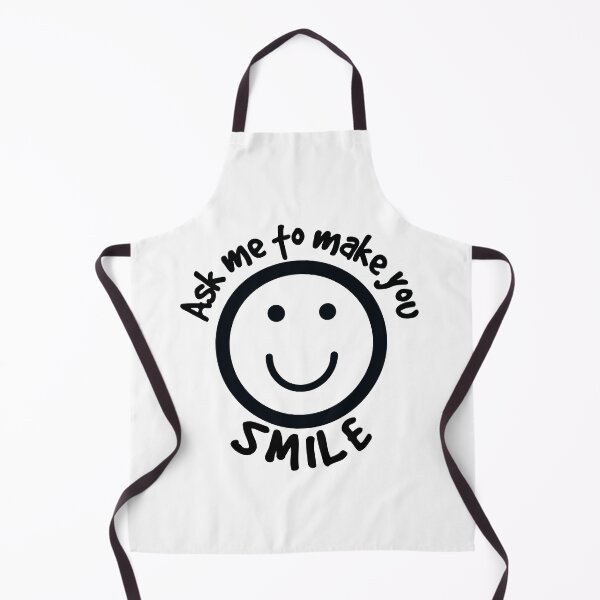 Item preview, ASK ME TO MAKE YOU SMILE : funny quote/ Friends style/ smile design idea designed and sold by Houssemanthony.