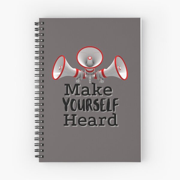 Item preview, Megaphone Make Yourself Heard designed and sold by Spicy Chilli.