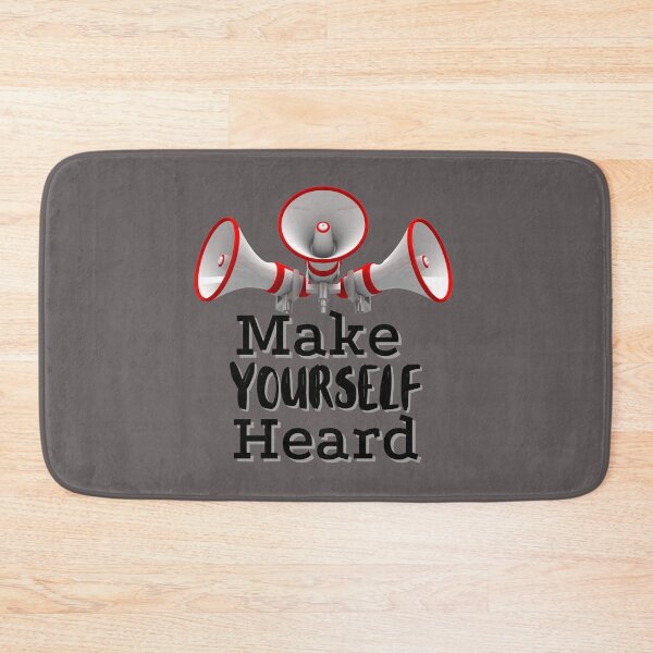 Item preview, Megaphone Make Yourself Heard designed and sold by Spicy Chilli.
