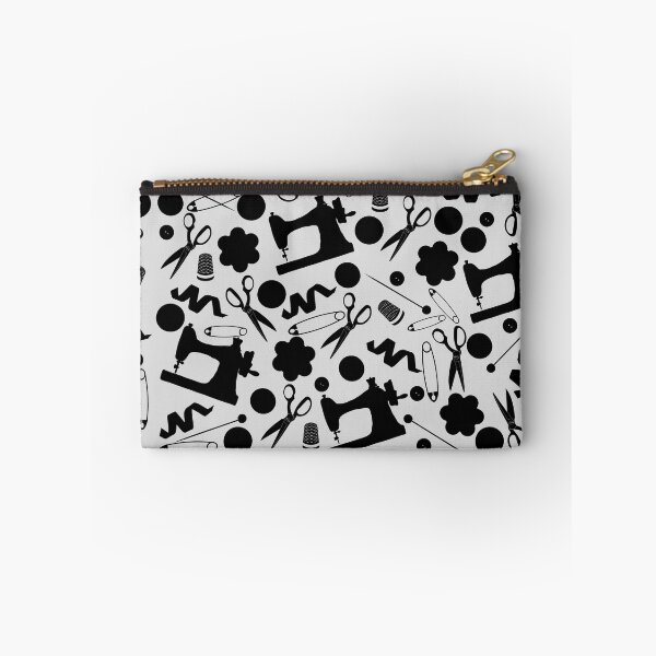 Item preview, Sewing style pattern design for crafty ladys, black and white designed and sold by PurrfectCorner.