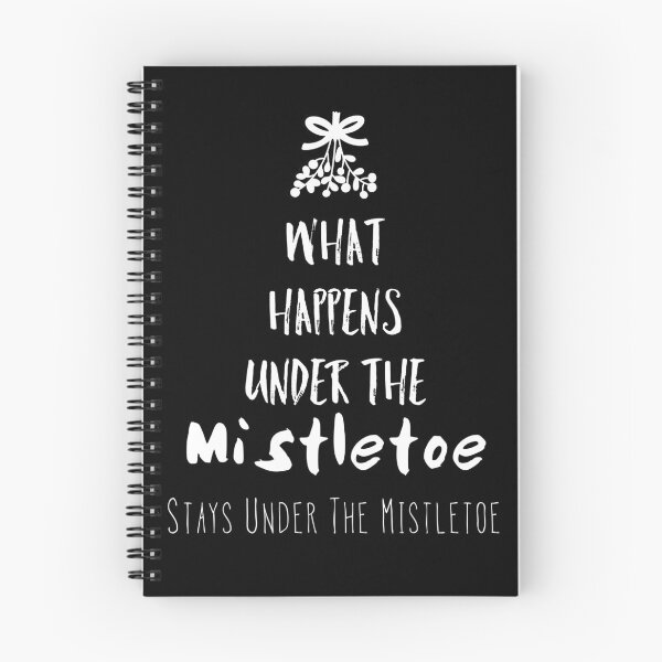 Item preview, What happens under the mistletoe stays under the mistletoe designed and sold by Zwuck.
