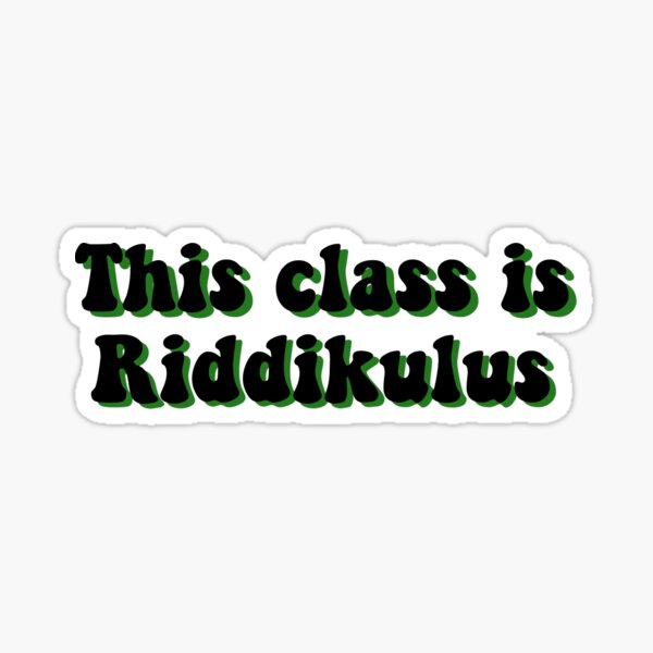 This class is ridiculous Sticker
