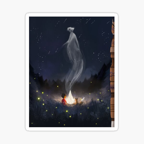 Kitchi: The Spirit Fox - Brotherhood Sticker