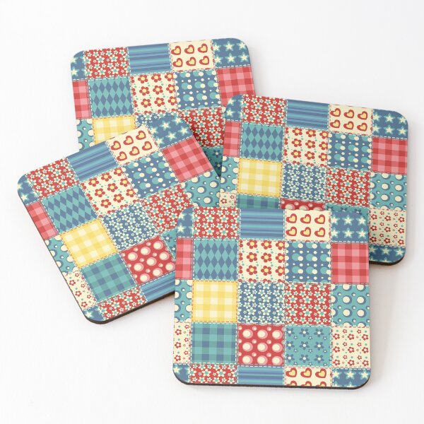 Item preview, Cute quilted patchwork comfortable baby blanket  designed and sold by baligaia.
