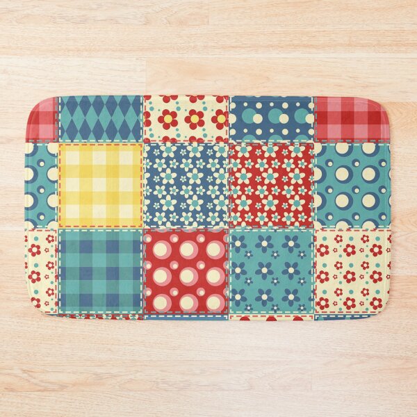 Item preview, Cute quilted patchwork comfortable baby blanket  designed and sold by baligaia.