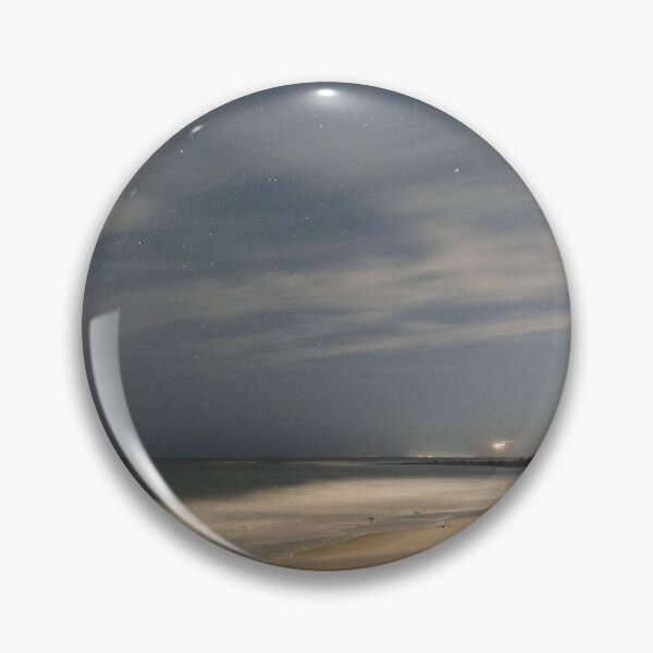 Item preview, Plaice Cove, Hampton NH looking south at night designed and sold by RichardGibb.