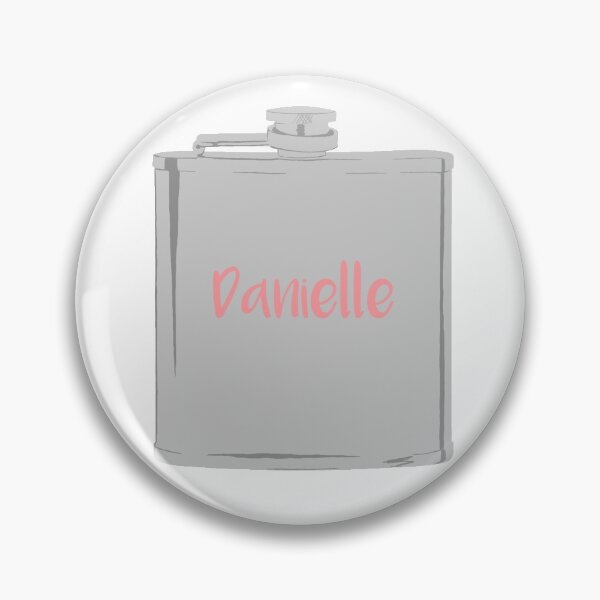 Item preview, Danielle personalised flask designed and sold by textilestalk.