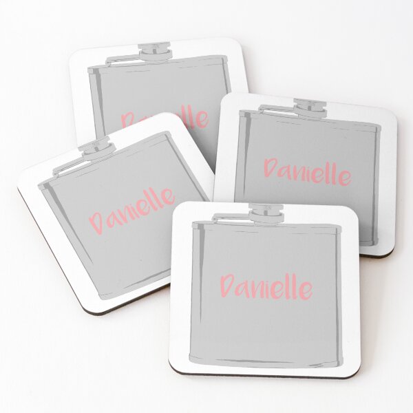 Item preview, Danielle personalised flask designed and sold by textilestalk.
