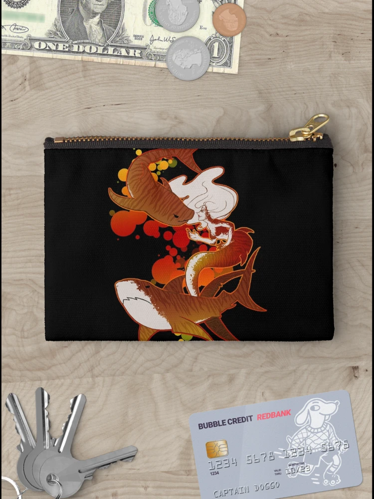 Thumbnail 3 of 4, Zipper Pouch, Tigers designed and sold by RileyRiot.