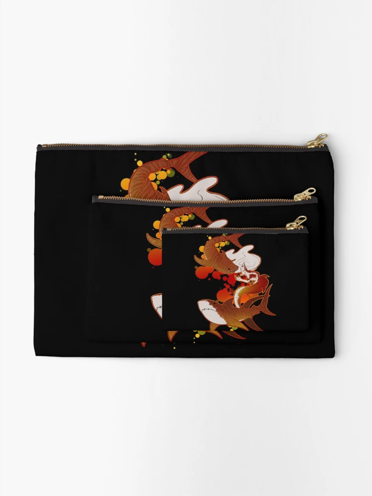 Thumbnail 2 of 4, Zipper Pouch, Tigers designed and sold by RileyRiot.
